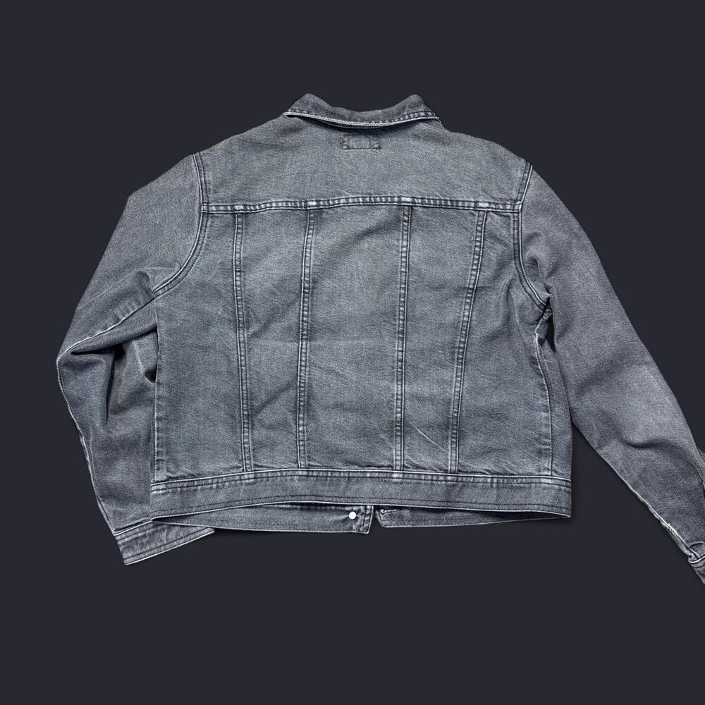 Baccini grey/black denim jacket - Picture 4 of 4